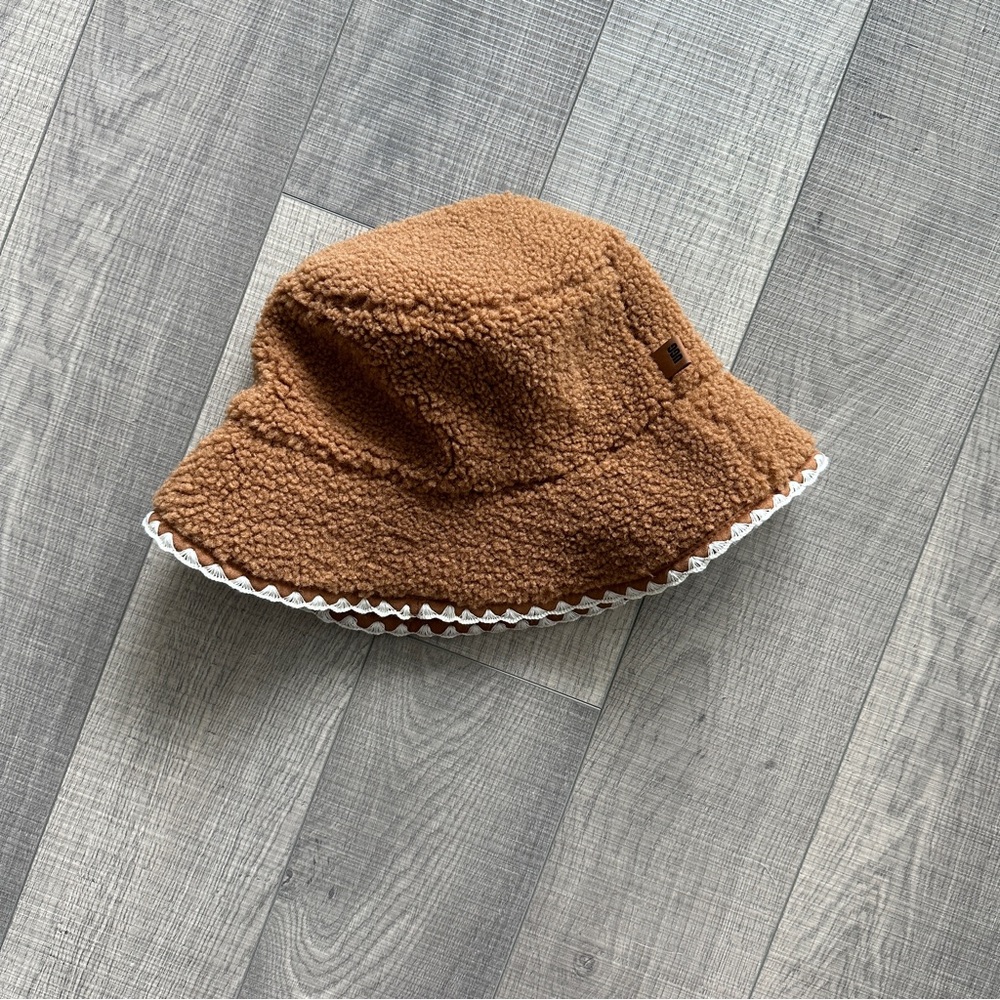 UGG Brown Teddy Bucket Hat